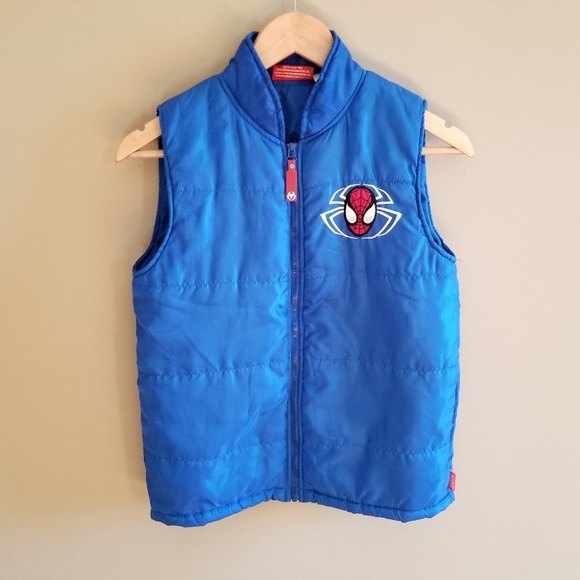 Marvel Spider-Man puff blue Vest - Picture 3 of 6